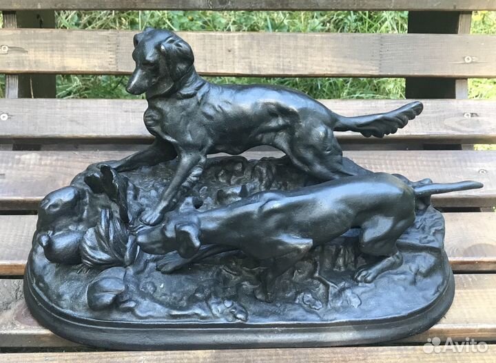 СССР 1957 Больш Охота Собак Чугун Куса Касл