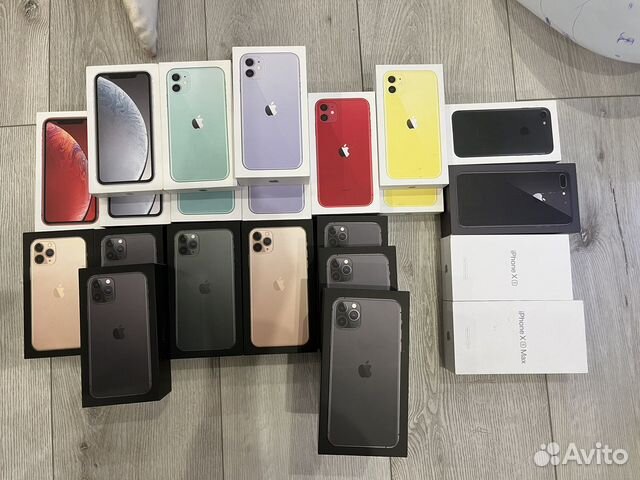 Пустые ориг коробки от айфонов Ростест