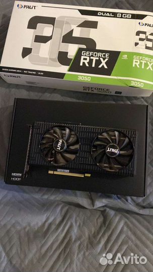 Видеокарта gtx 3050 Dual 8Gb
