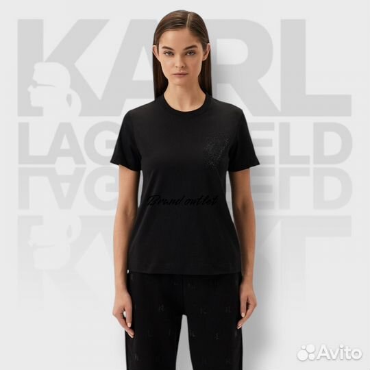 S M новая футболка karl lagerfeld оригинал