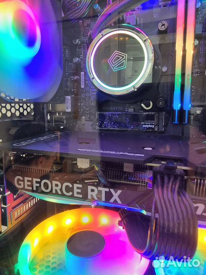 Игровой компьютер Intel i5 12400f и rtx4060ti msi