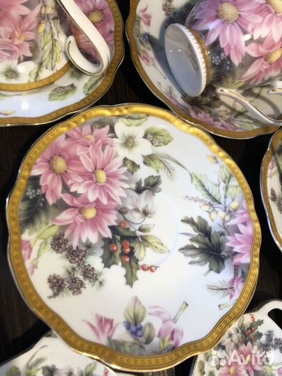 Чайный сервиз дороги СССР и Англия