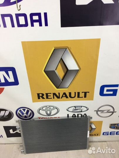 Радиатор кондиционера Renault megane 2