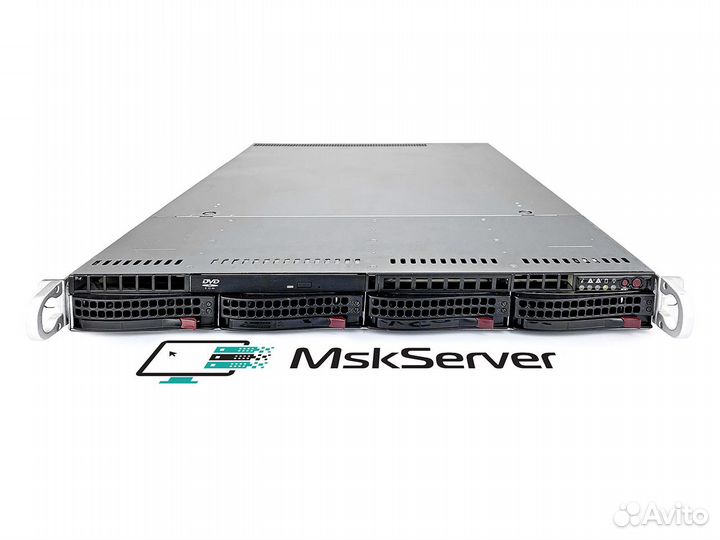 Сервер Supermicro 6019U-TR4T+ 2x Silver 4214 16Gb
