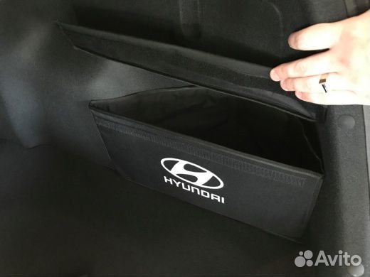 Сумки в боковые ниши Hyundai Solaris II