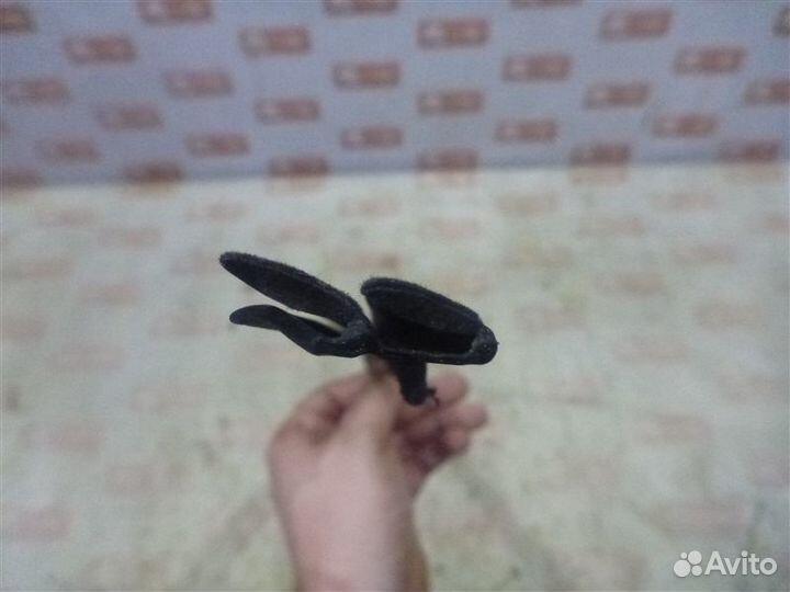 Уплотнитель стекла двери бархотка передний правый