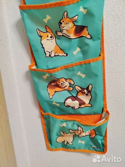 Кармашек в детский сад корги