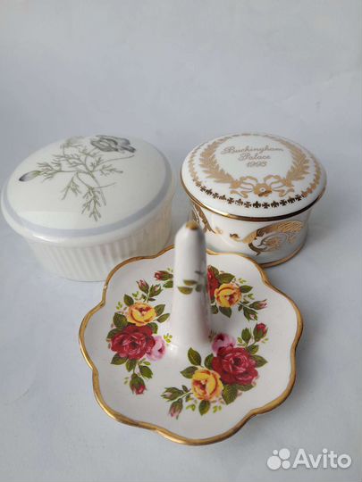 Солонки,шкатулки,чайники Англия винтаж