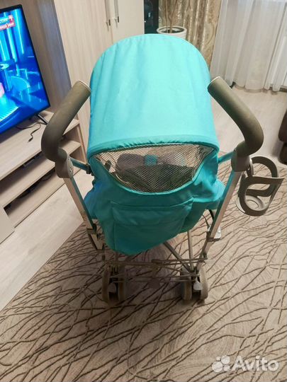 Прогулочная коляска трость бу