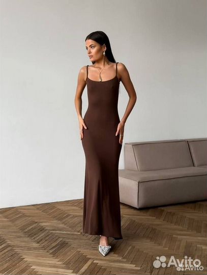 Платье в пол макси вечернее 42-46