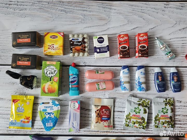 Игрушки мини лента набор для игры в магазин