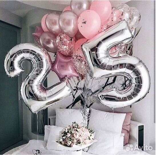 Шарики цифры