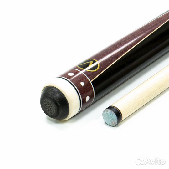 Кий / пирамида 2-pc (граб, черный граб, амарант) 19 запилов