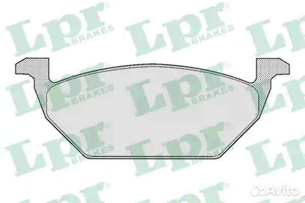 Колодки тормозные дисковые