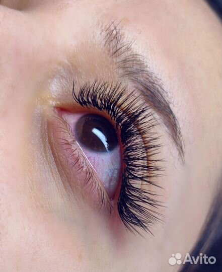 Наращивание ресниц модель