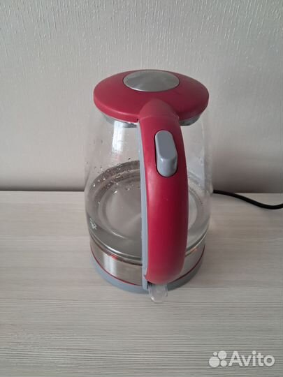 Чайник электрический стеклянный бу