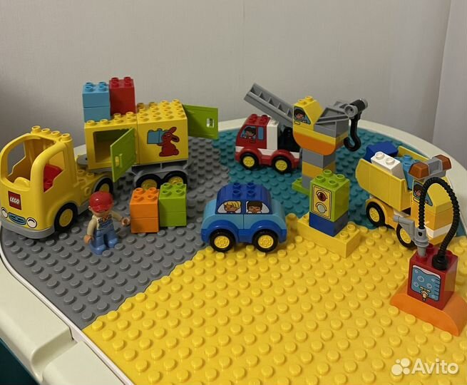 Лего дупло 10816 первые машинки