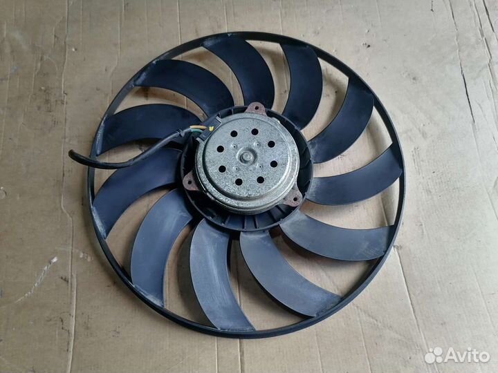 Вентилятор охлаждения радиатора Audi A6 C6,Valeo