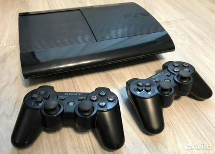 Прошитая Sony PS3 90+ игр установлено