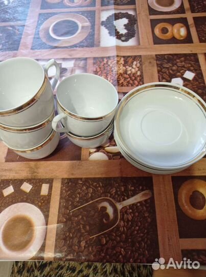 Чайные чашки с блюдцами СССР