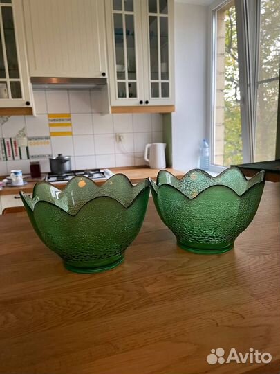 Салатницы винтаж рельефный декор