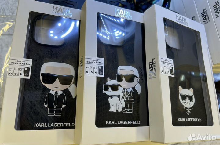 Чехол на iPhone 15 pro max karl lagerfeld