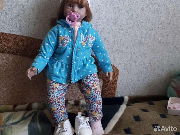 Кукла реборн силиконовая девочка