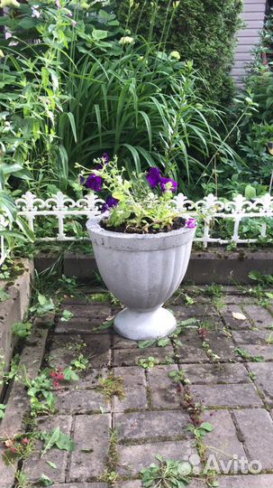 Вазон из бетона