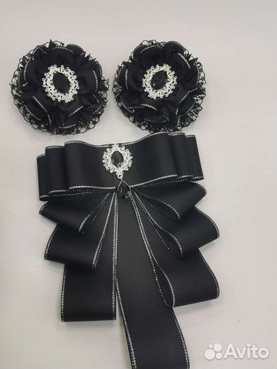 Школьные бантики ручной работы