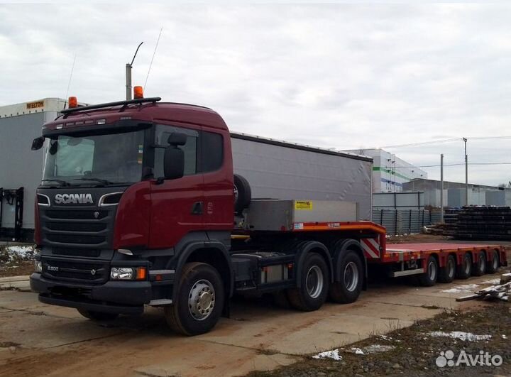 Перевозка негабарит тралом