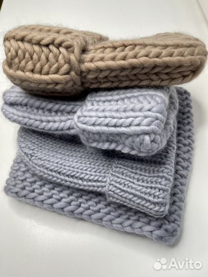 Шапка ручной работы из перуанской шерсти