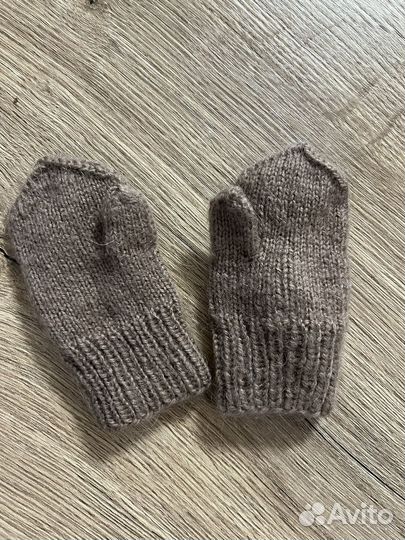 Варежки детские 1 год