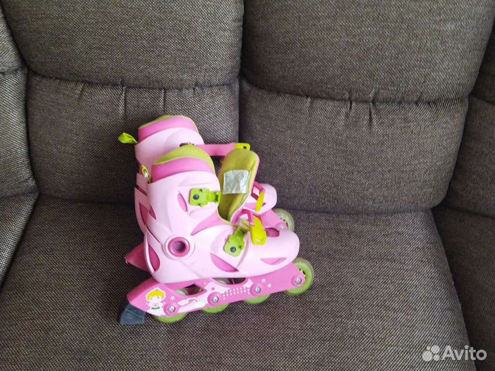 Детские ролики и защита 30-32 19-20