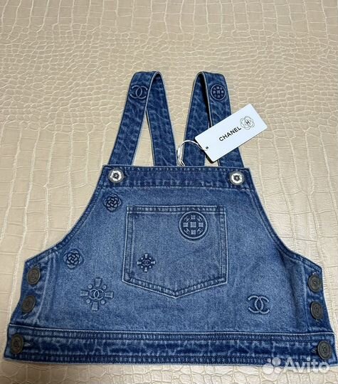 Топ джинсовый Chanel