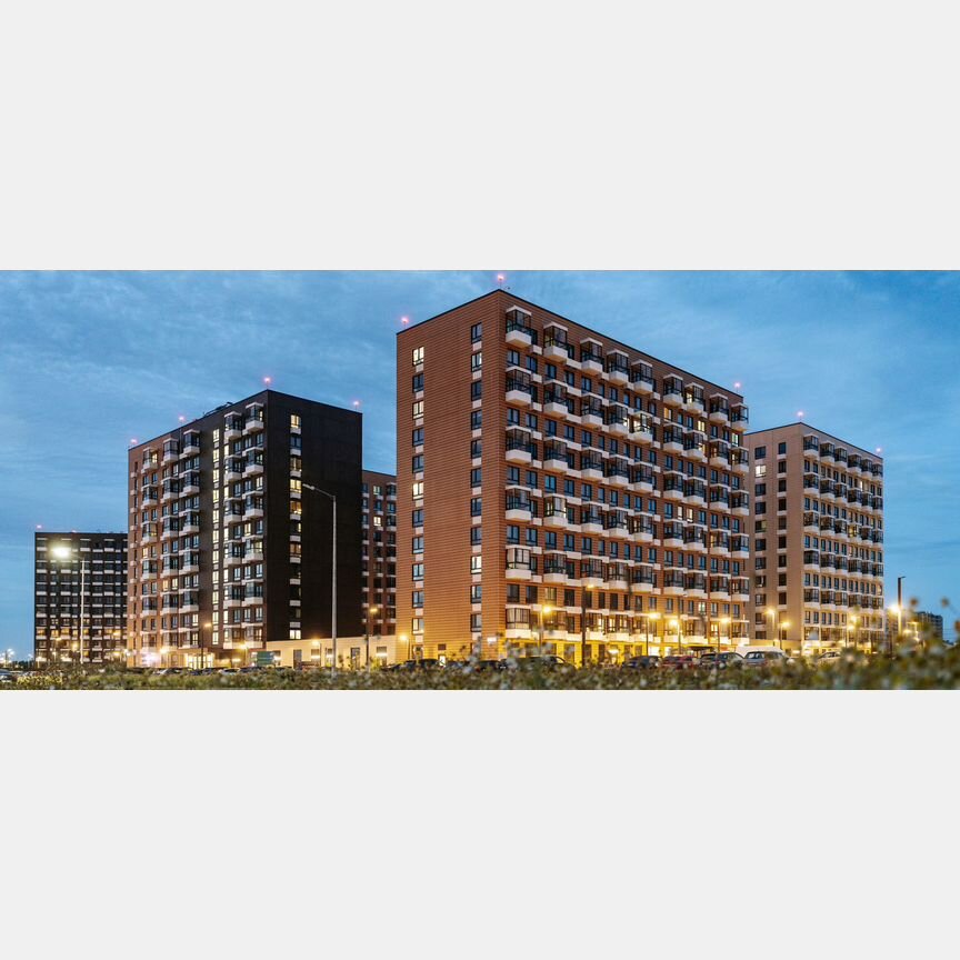 2-к. квартира, 64,4 м², 7/12 эт.
