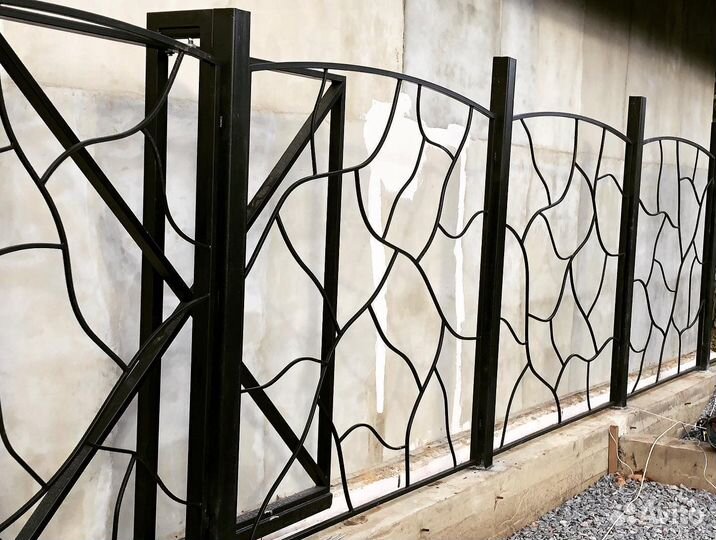 Заборные секции Лофт2500х1900. Смета детально