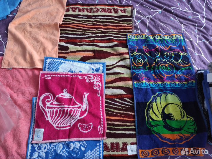 Махровые полотенца