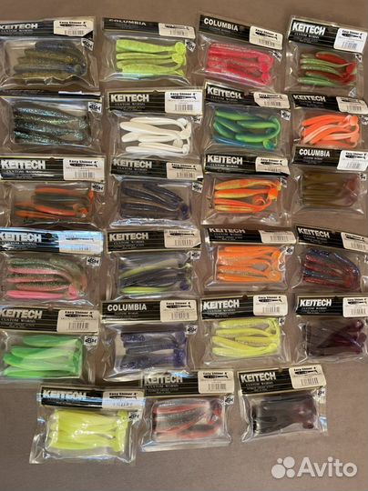 Силиконовые приманки Keitech