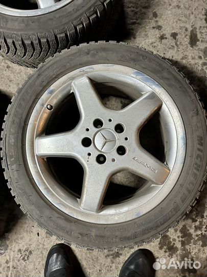 Колеса Mercedes R17 с резиной Michelin