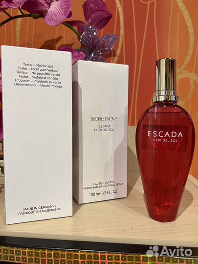 Escada Flor Del Sol оригинал