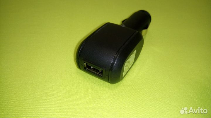 Автомобильное зарядное устройство, USB вых. ток 1А