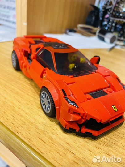 Машина ferrari lego оригинал