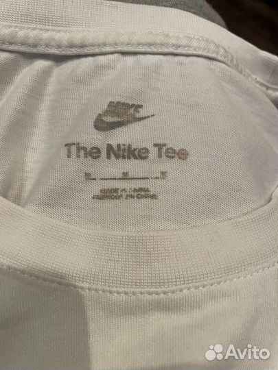 Футболка nike белая