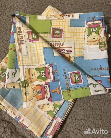 Постельное белье в детскую кроватку