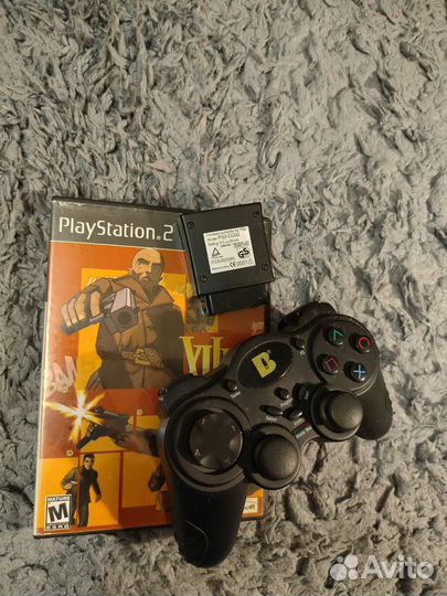 Беспроводной контроллер PlayStation 2 (джойстик)