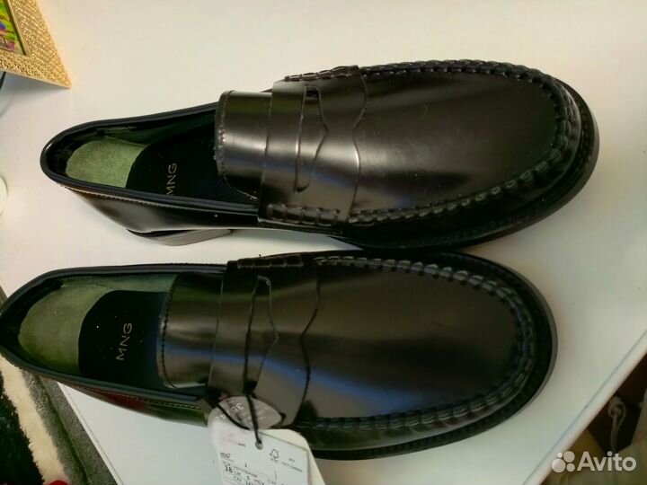 Лоферы женские mango