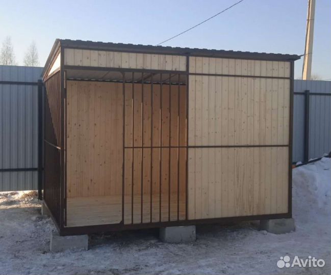 Вольер для алабая