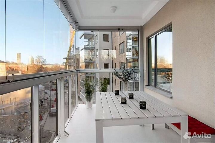 Остекление террас / Производство и Монтаж