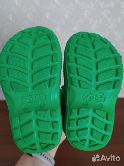 Детские резиновые сапоги crocs c6