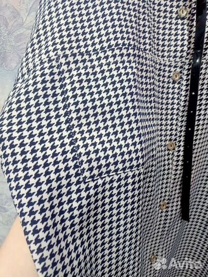 Платье рубашка 50